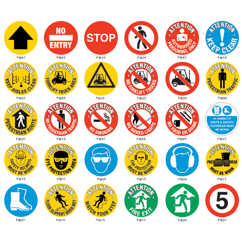 Floor Signs & Signal Markers