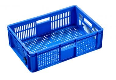 Colour Coded Plastic Stacking Containers (06032)