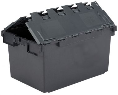 Eco Attached Lid Container - (710 x 460 x 368mm)