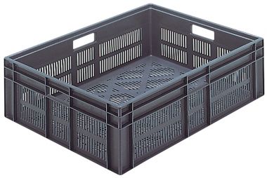Euro Stacking Perforated Containers 800x600x235mm - 21091