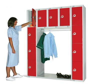 Archway Locker Unit - Eleven Compartments