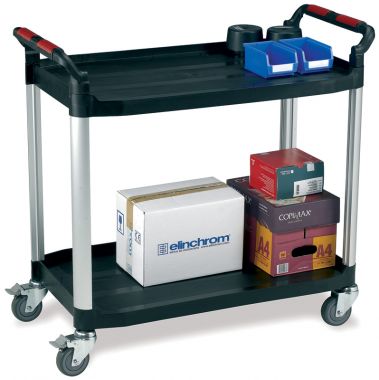 Two Tier Utility Tray Trolley (Large)