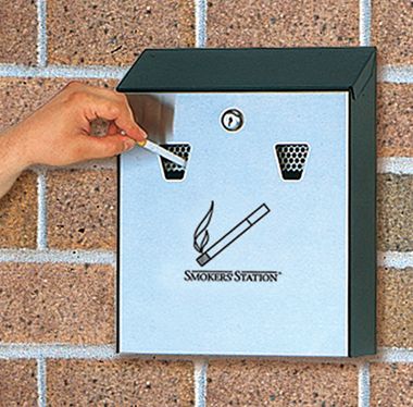 Cigarette Bin - Wall Mounted 