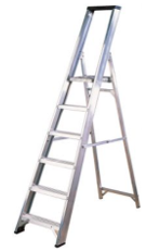 Aluminium Industrial Platform Ladder