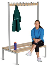 Changing Room Bench Seating - Double Sided - 1200 mm - CRDI18