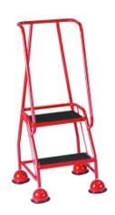 Classic Steel Mobile Safety Steps with 2 Treads