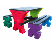School Bench - Junior Jigsaw Table & Bench Set