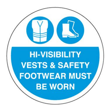 High Vis Vests & Safety Floor Graphic Marker