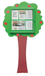 Wall Mounted Fun Notice Board - Tree