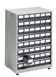 Large Shelf Bin Cabinet - 48 Bins