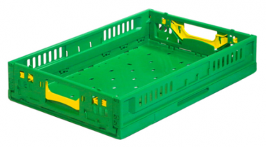 Collapsible folding crate - IP6430 - 600 x 400 x 115mm 