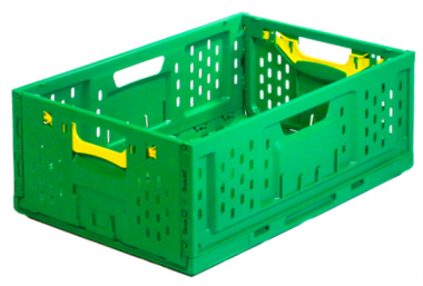 Collapsible folding crate - IP6422 - 600 x 400 x 225 mm 