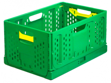 Collapsible folding crate - IP6430 - 600 x 400 x 300 mm 