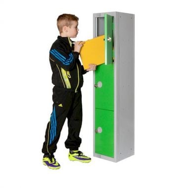 School Locker - Low Height - Three Door Small - LK/S3A