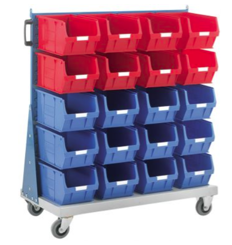 Louvered Panel Trolley - Single Sided 