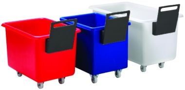 Plastic Mobile Container Trolley – 455 Litre