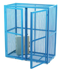 Double Door Mesh Security Cage - Medium