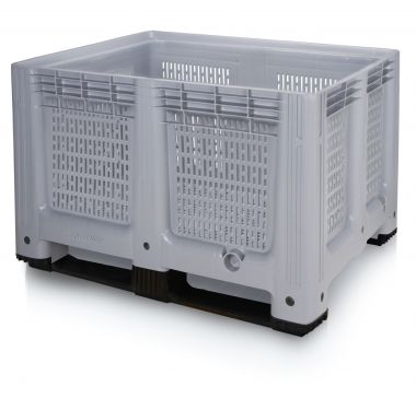 Plastic Pallet Box - 610 Litre - Perforated 