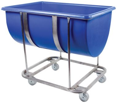 Plastic Trough with Stainless Steel Frame – 180 Litre - RM180FSS