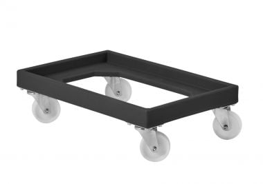 RM91DREC Black Recycled Plastic Dolly