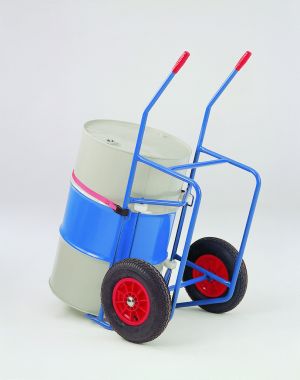 Drum Trolley and Pouring Stand - Pneumatic Wheels - DT30P ***CURRENT LEAD-TIME IS 10-12 WEEKS***