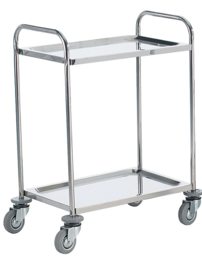 Stainless Steel Trolley - Two Tier