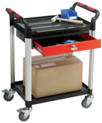 Utility Tray Trolley - With Drawer