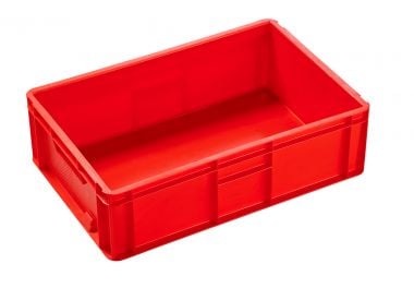 21033 Plastic Euro Boxes (Red)