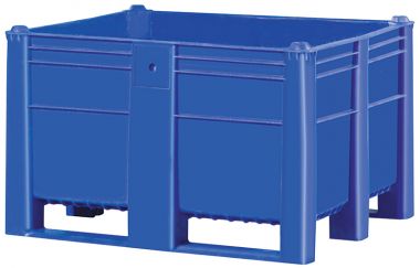 Plastic Solid Pallet Box – 500 Litre (Euro) - DL1208S