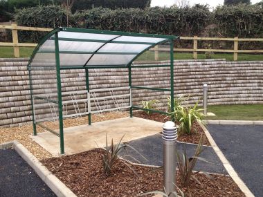 Premier Cycle Shelter - Perspex