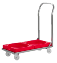 Plastic Dolly for Interstacking Tubs - RMSBDDSS