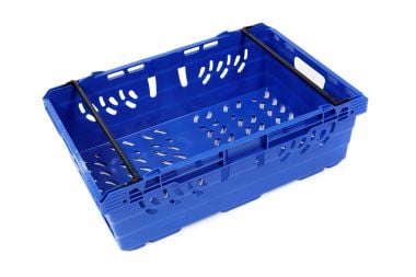 Plastic Stack Nest Bale Arm Crate - SN190
